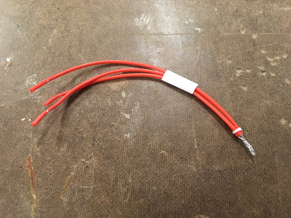silicon wire red